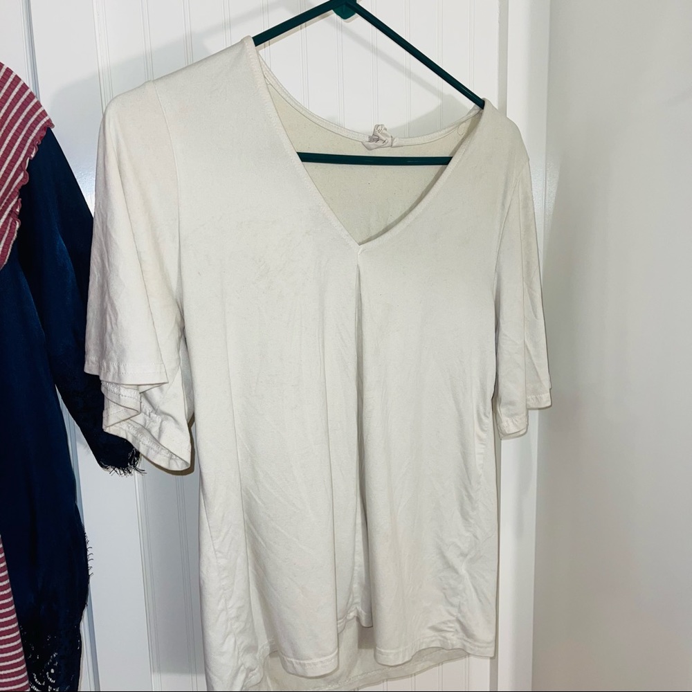 Nice velvety v neck